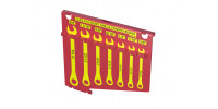 Ultrapro #20055 S.A.E. ratchet wrench set (7) support